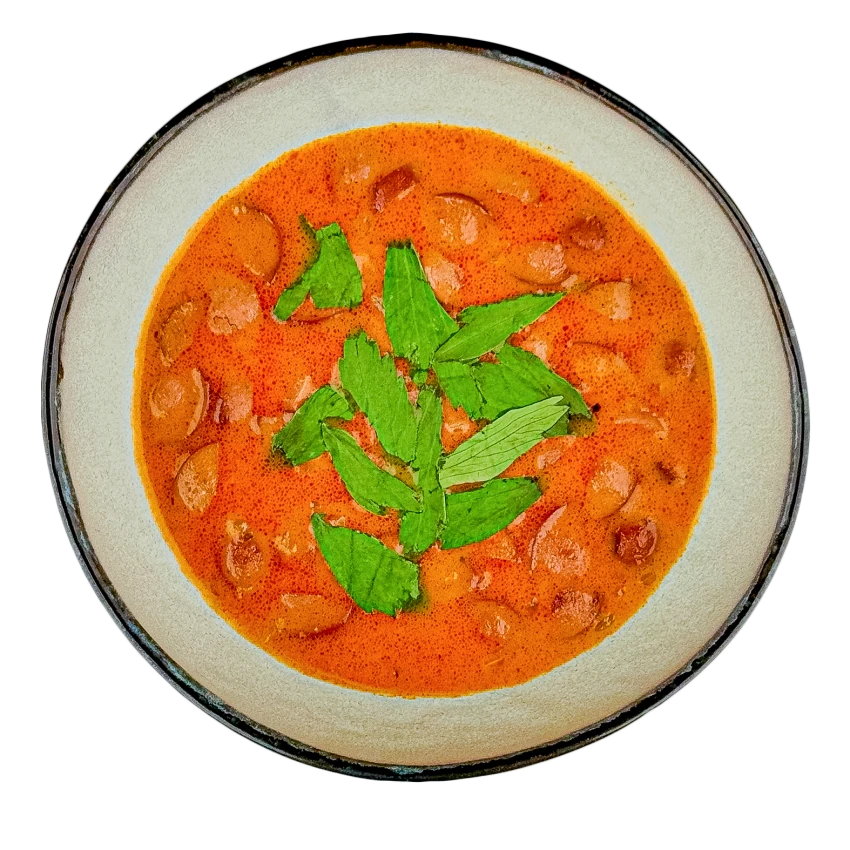 Frankfurter Soup with Potatoes