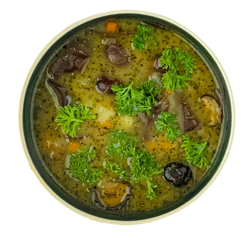 Potato and Mushroom Soup