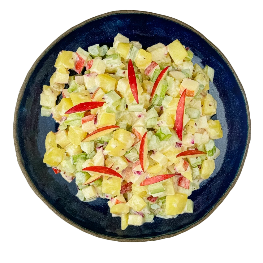 Light Potato Salad With Apples And Celery