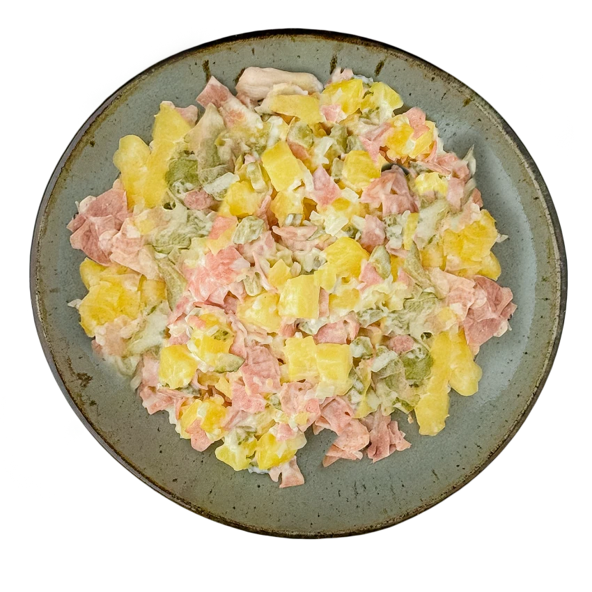 Potato Salad with Salami