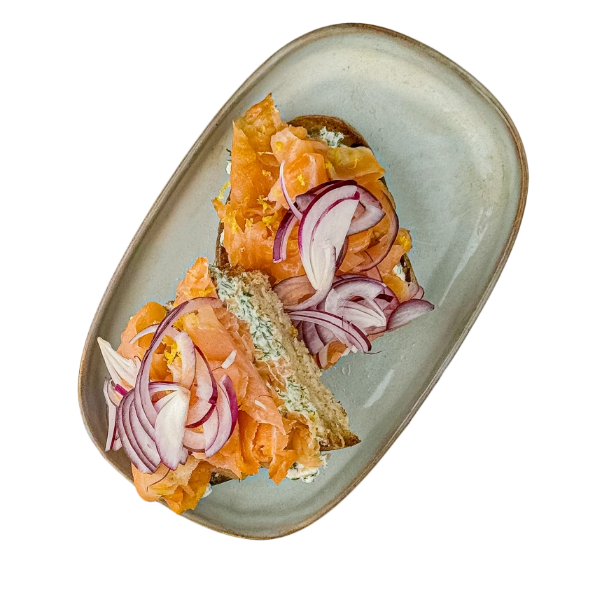 Smoked Salmon Sandwich