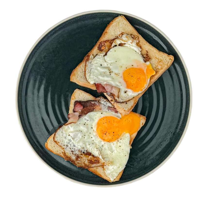 Fried Egg with Bacon