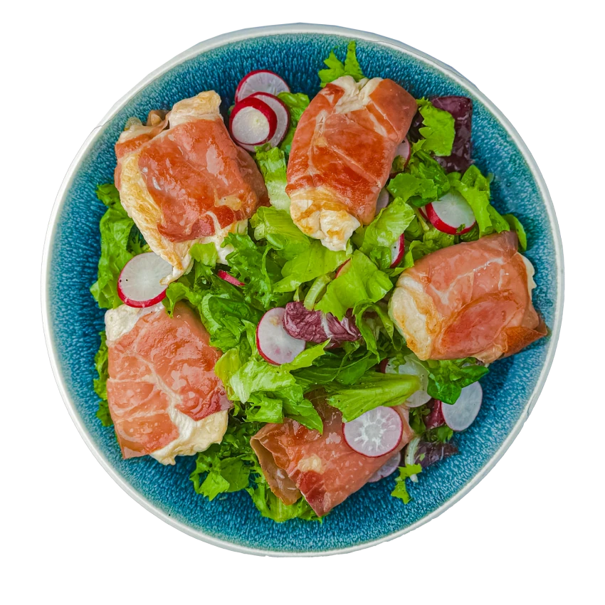 Chicken Saltimbocca With Salad