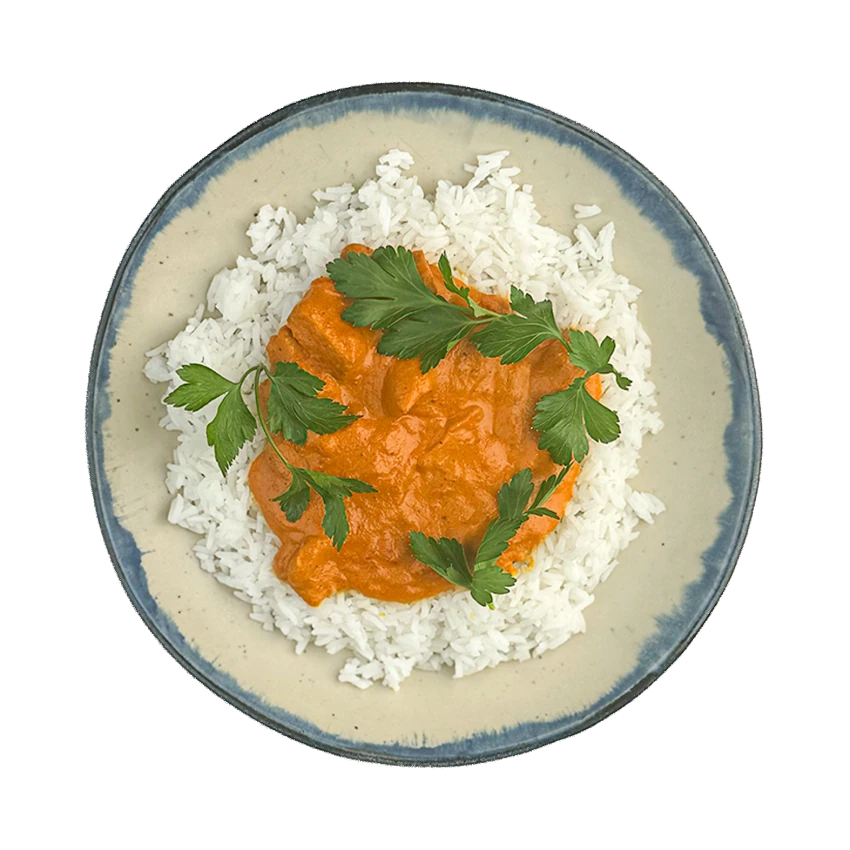 Tempeh Tikka Masala With Rice