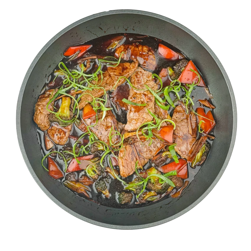 Stir-Fried Beef Slices with Vegetables