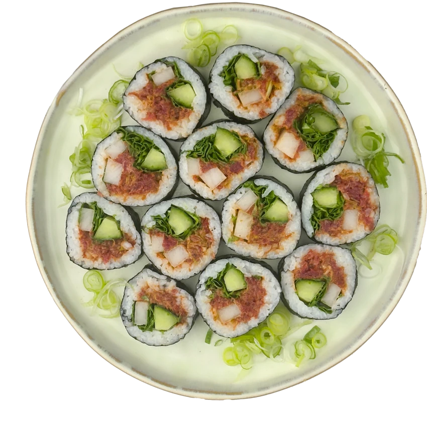 Kimbap Roll with Beef Tartare
