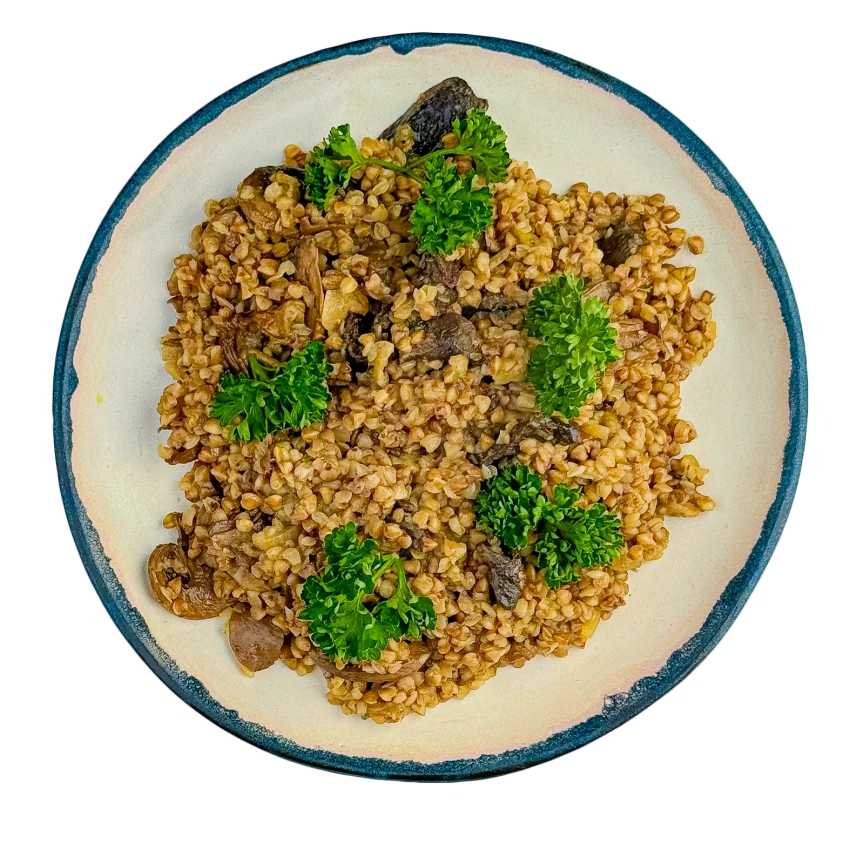 Mushroom Buckwheat Risotto 