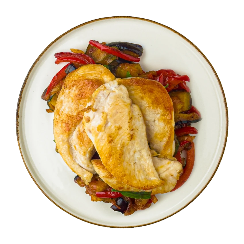 Ratatouille with Chicken Breast