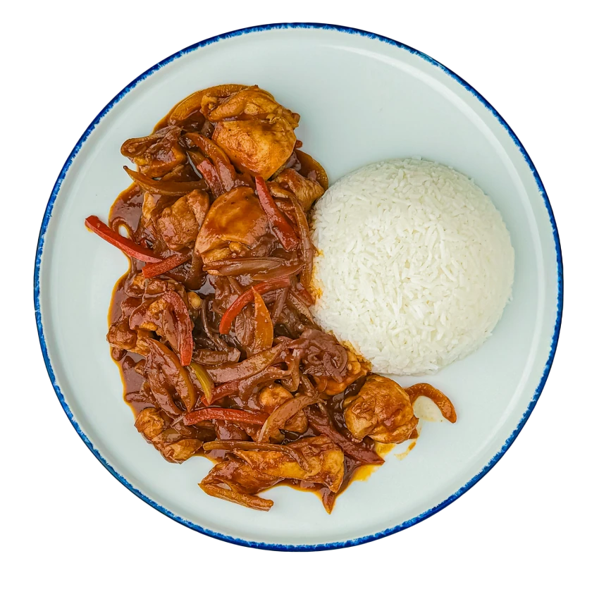 Stir-Fry With Chicken And Rice