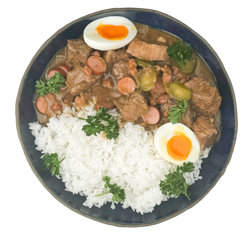 Beef Roulades With Rice