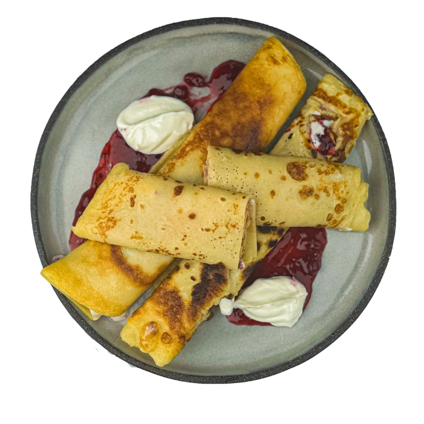Crepes with Quark