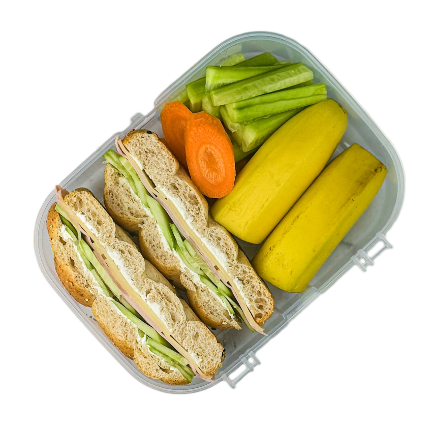 Sandwich, Fruit, Vegetables