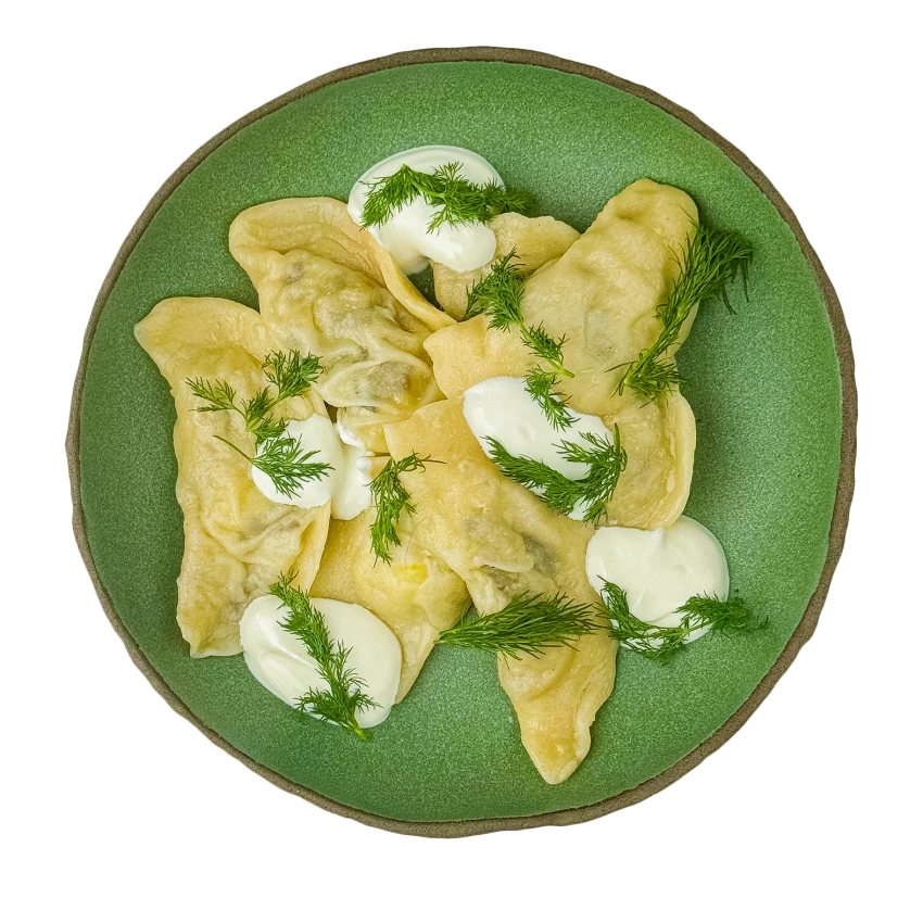 Pierogi with Potatoes and Mushrooms
