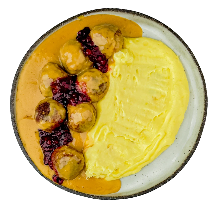 Swedish Meatballs with Lingonberries