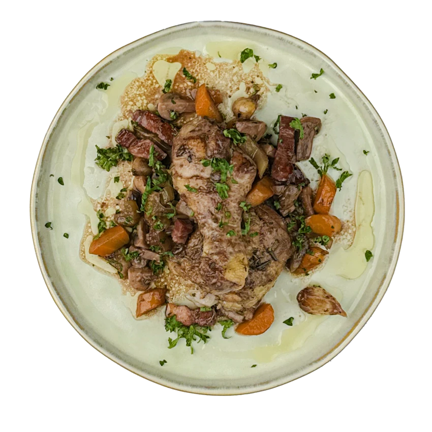 French Chicken in Wine