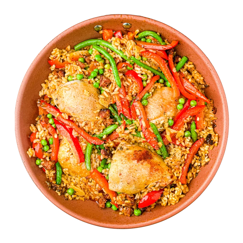 Chicken and Sausage Casserole with Italian Rice
