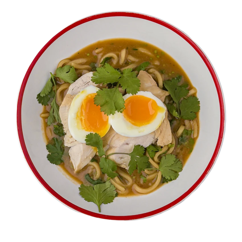 Miso Soup with Chicken