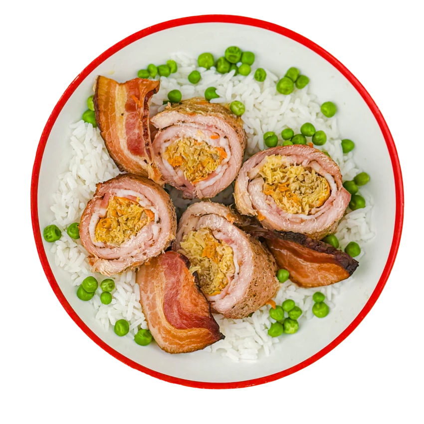 Záhorie-Style Roulade With Rice