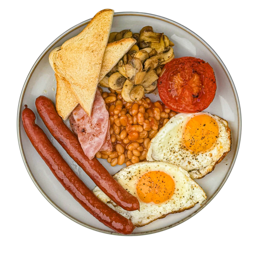 English Breakfast with Sausages