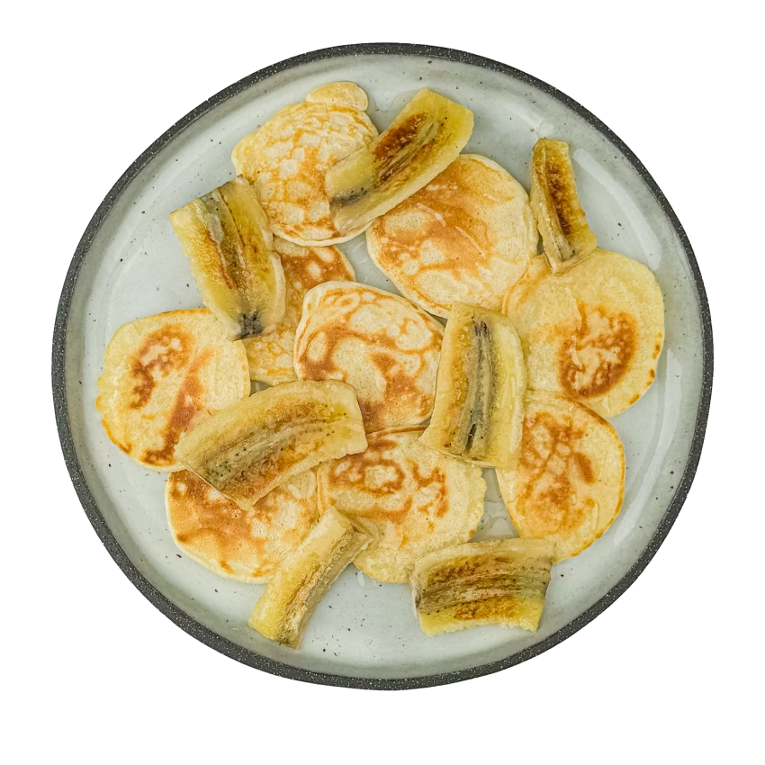 Mini Pancakes with Banana
