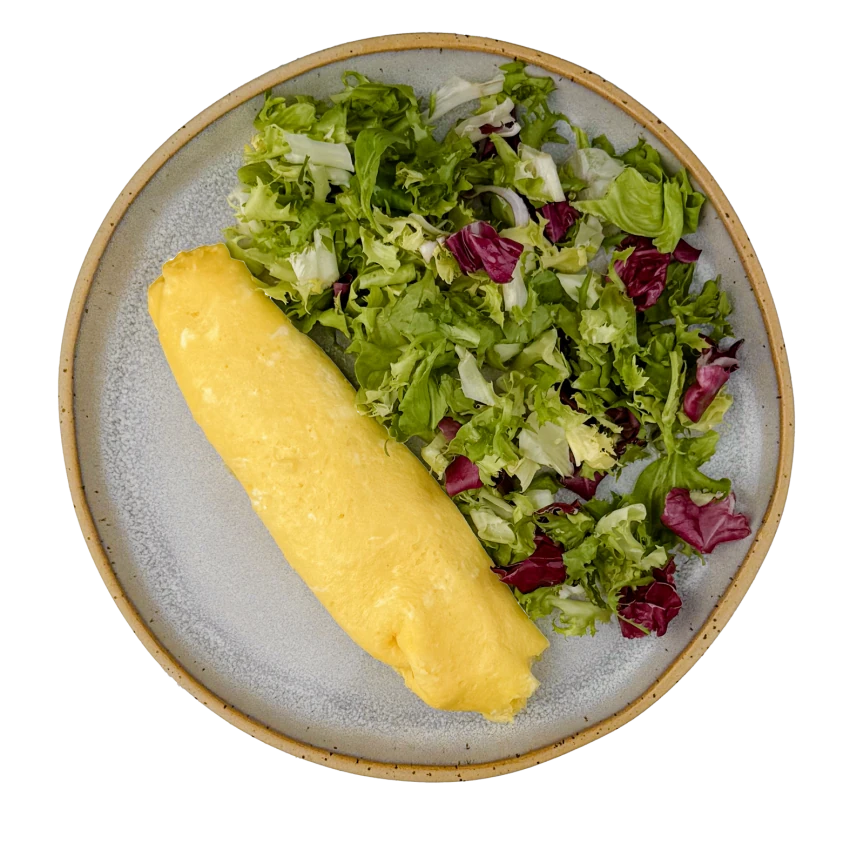 Omelette with Salad