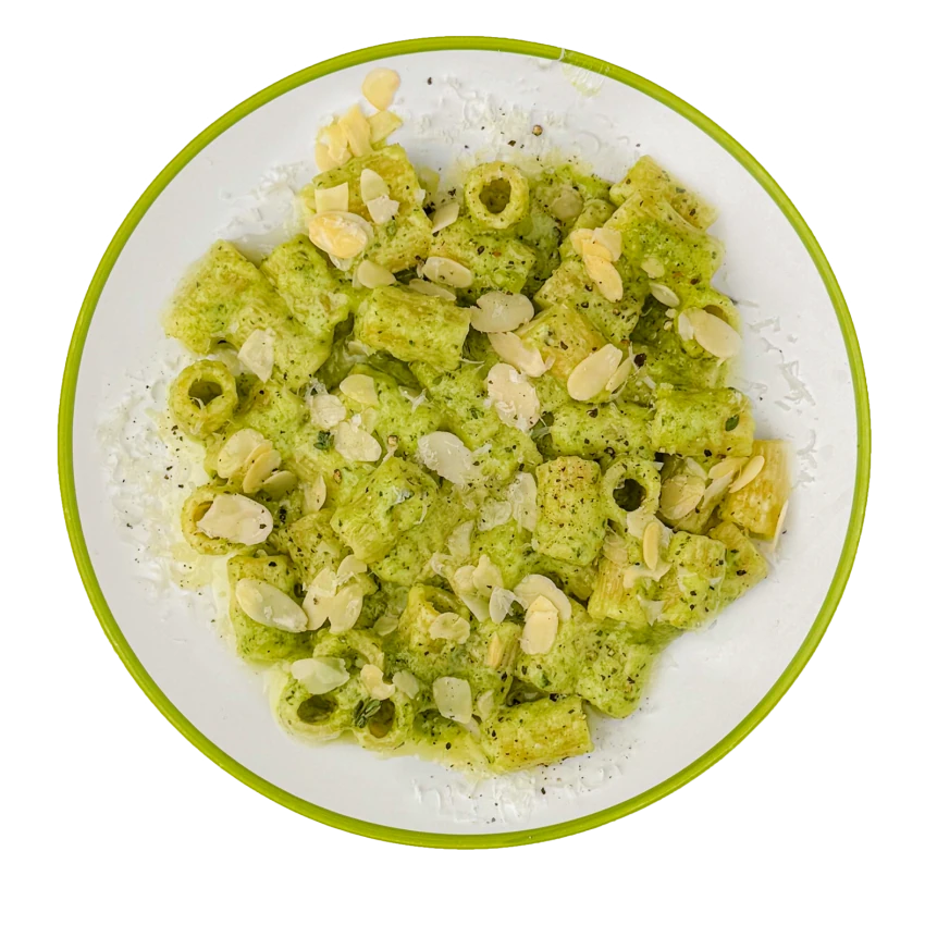 Rigatoni with Almond and Parsley Sauce