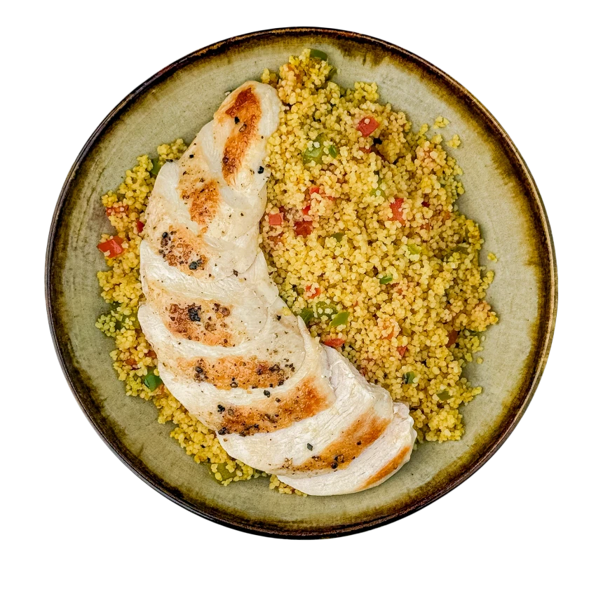 Chicken Steak with Couscous