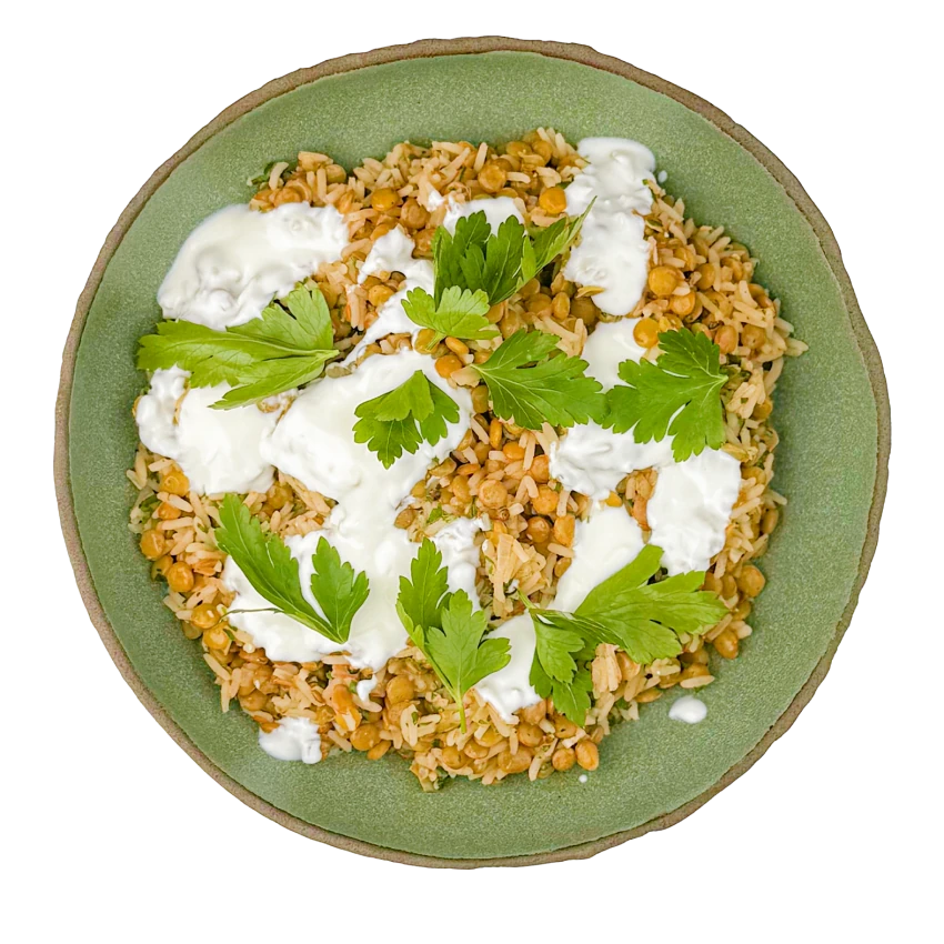 Mujadara of Lentils and Rice