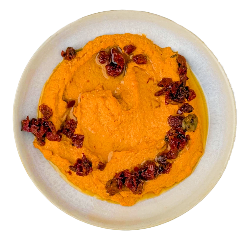 Hummus with Sun-Dried Tomatoes