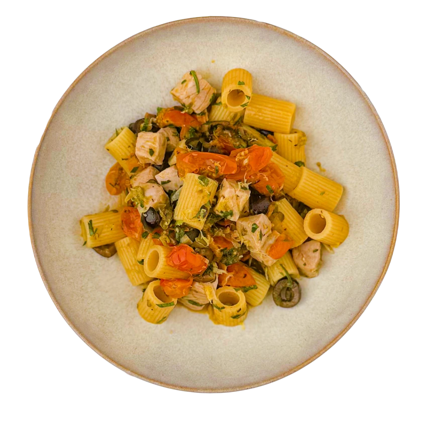 Rigatoni with Fresh Tuna