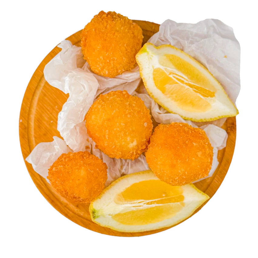 Sicilian Arancini Stuffed With Mozzarella And Ham