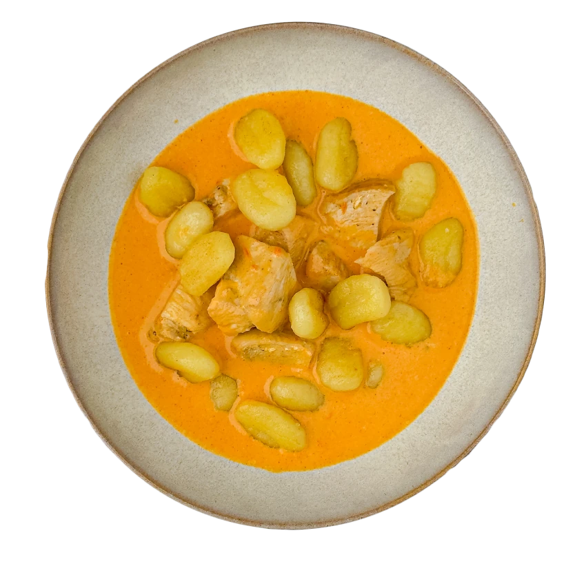 Chicken Paprikash With Potato Gnocchi