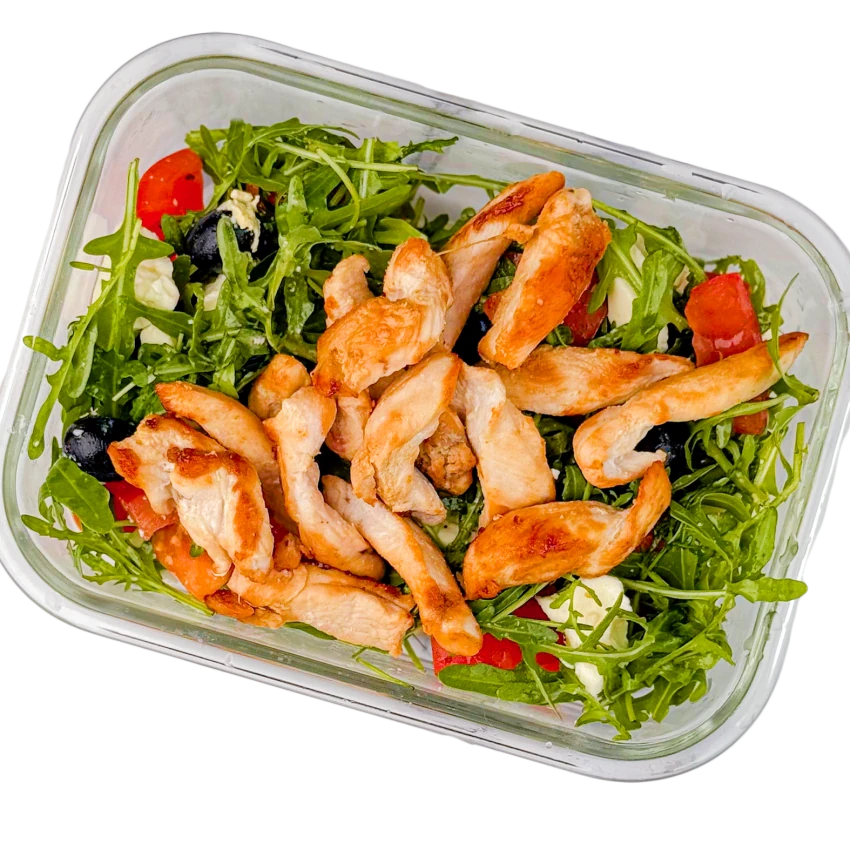 Mediterranean Lunch Box with Chicken