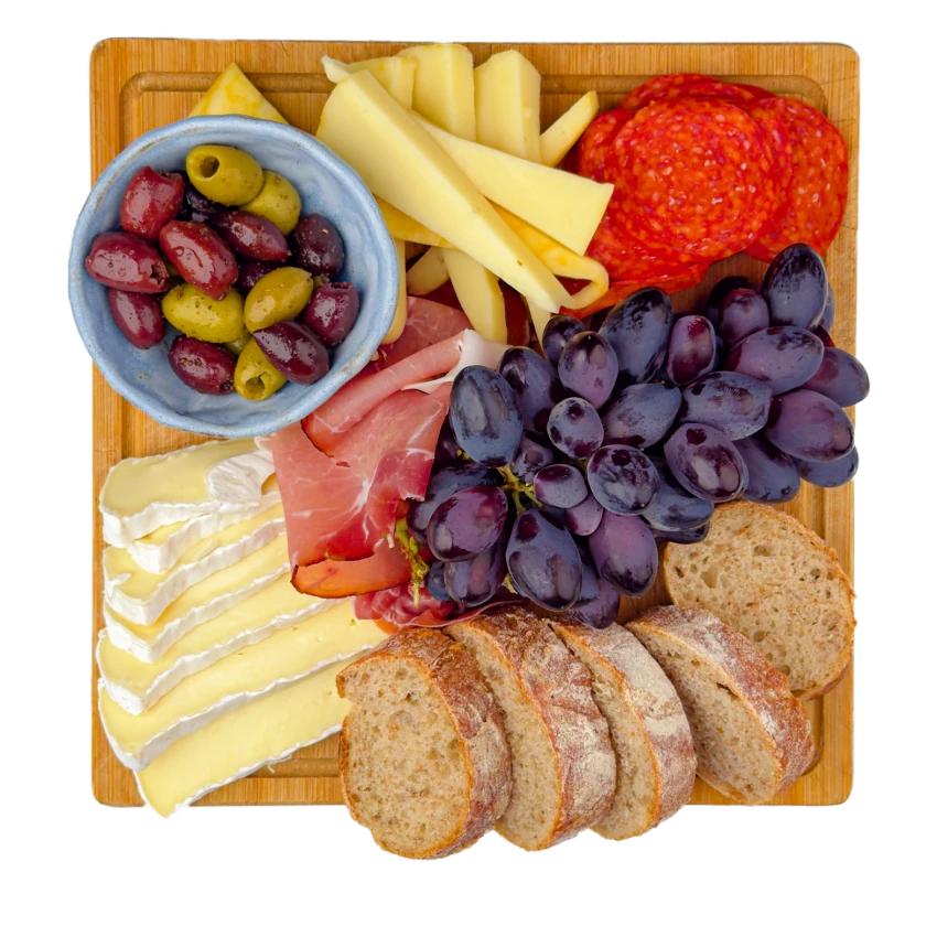 Tapas Meat, Cheese, Olives
