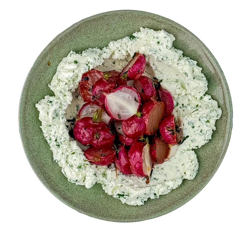 Roasted Radishes with Honey