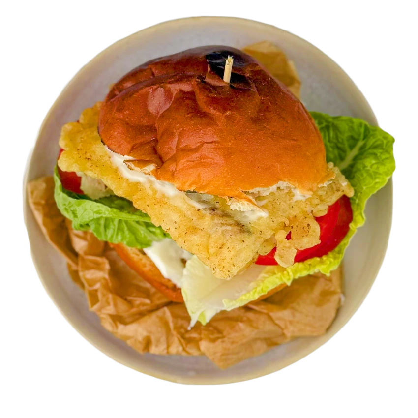 Fried Fish Burger