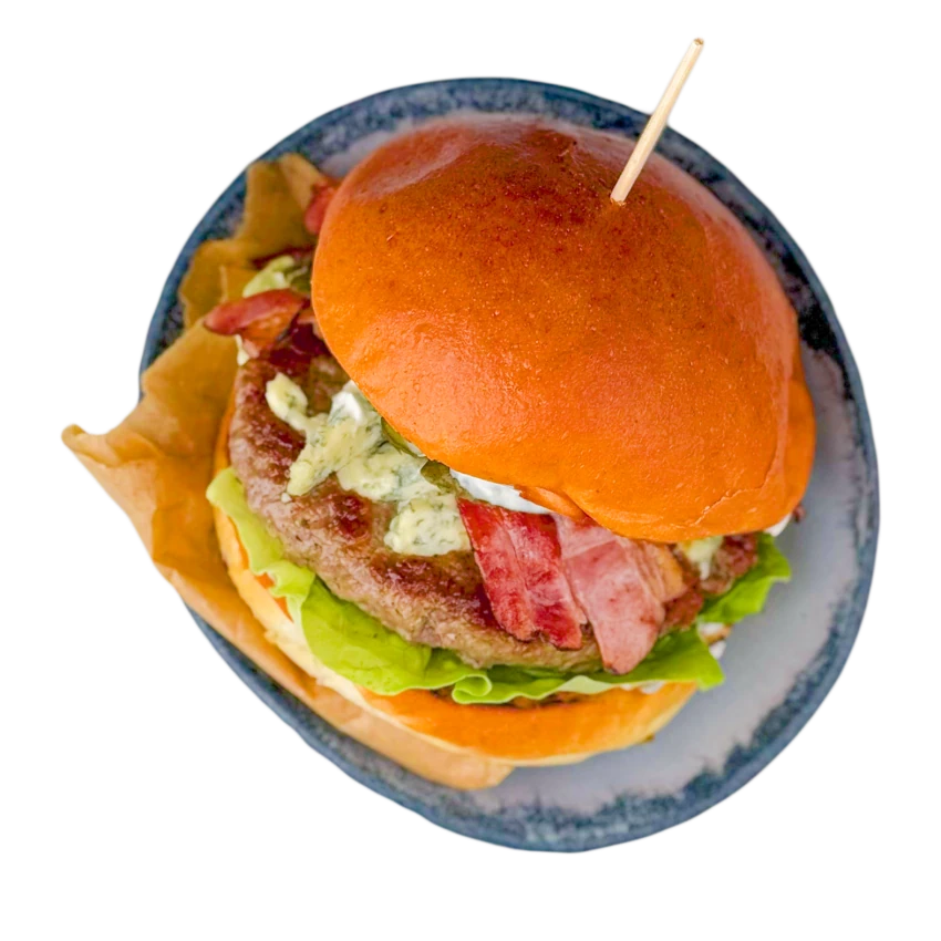 Blue Cheeseburger