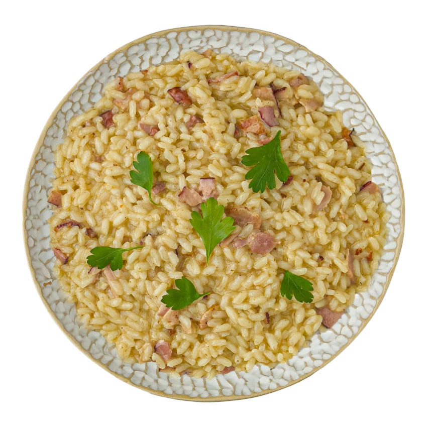 Creamy Bacon Risotto