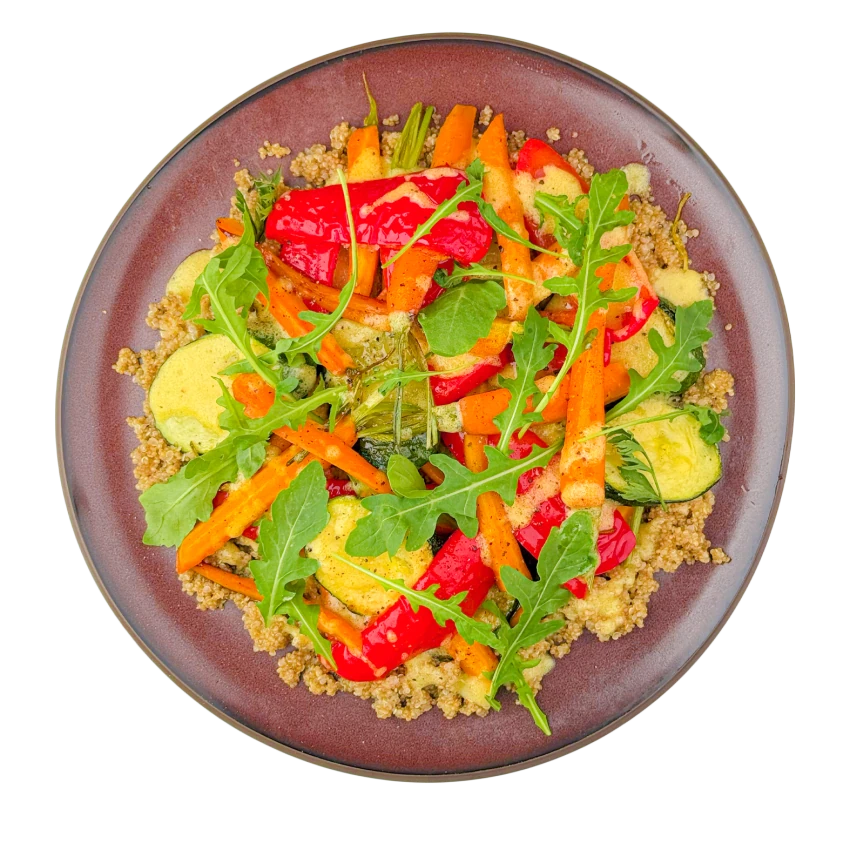 Quinoa Salad with Roasted Vegetables