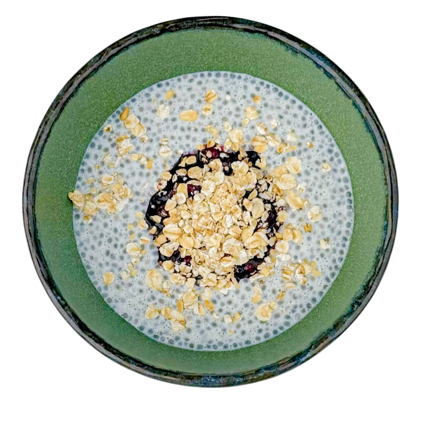 Chia Pudding with Mixed Berries